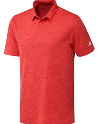 adidas Originals - Textured Jacquard Golf Polo Shirt - Lyst
