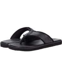 coach mens slippers