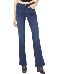 7 For All Mankind - B(air) Kimmie Bootcut In Rinsed Indigo (rinsed Indigo) Jeans - Lyst