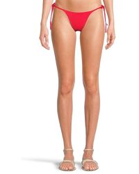 Becca - Color Code Demi Tie Side Basic Bottom Swimwear, Nylon/Spandex - Lyst
