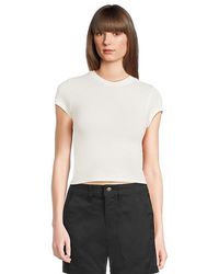 Prana - Lotus Short Sleeve T-Shirts Clothing, Cotton/Elastane/Tencel - Lyst