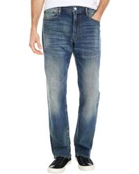 Lucky Brand 181 Relaxed Straight Jeans In Greenvale - Blue