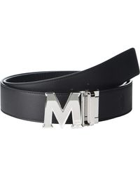 Mcm belt black and silver Clearance
