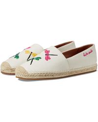 Kate Spade Knottingham Knitted Espadrilles in Pink | Lyst