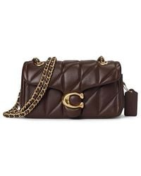 COACH - Quilted Tabby Shoulder Bag 20 With Chain (Maple) Shoulder Handbags - Lyst