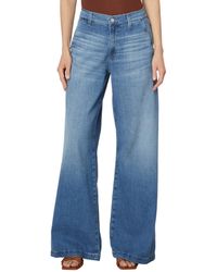 AG Jeans - Stella High Rise Wide Leg Palazzo Jeans - Lyst