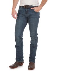 Wrangler Wrangler Anti Fit Ben Tapered Jeans in Blue for Men - Lyst
