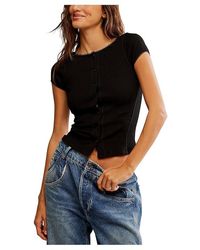 Free People - Most Wanted Cardi Clothing(0010) Md 8-10) Cotton/Polyester/Spandex - Lyst