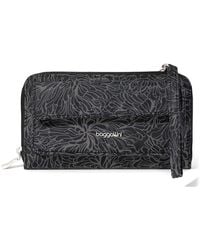 Baggallini - Rfid Phone Wallet Crossbody Cross Body Handbags, Nylon - Lyst
