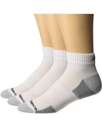 new balance unisex 2 pack technical elite quarter with coolmax socks