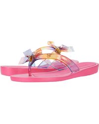 guess tutu bow flip flops rose gold