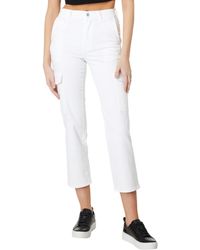 7 For All Mankind - Cargo Logan In Bright White - Lyst