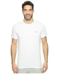 Tommy Hilfiger - Short Sleeve Core Flag Crew Neck T-Shirts Underwear, Cotton - Lyst