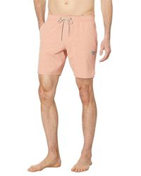 Vissla - Solid Sets 17.5 Ecolastic Trunks (Dusty) Swimwear - Lyst