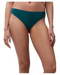 Chantelle - Soft Stretch Thong Underwear, Cotton/Polyamide/Elastane - Lyst