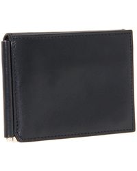 Bosca - Old Leather Collection - Money Clip W/ Pocket - Lyst