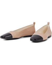 Vagabond Shoemakers - Delia Leather Toe Cap Flats - Lyst