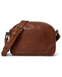 Frye - Melissa Camera Bag Cross Body Handbags, Canvas/Cotton/Leather - Lyst