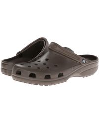 all terrain crocs tan