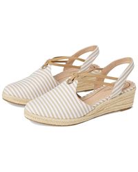 LifeStride - Kennedy Boots Tan/ Linen Stripe 5.5 M (B) Canvas/Textile - Lyst