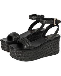 MICHAEL Michael Kors - Sandra Flatform Wedge Shoes, Synthetic - Lyst