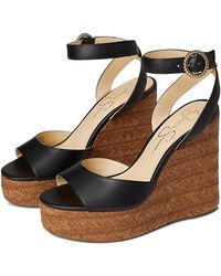 Jessica Simpson - Kamindi Espadrille Wedge Sandals, Canvas/Rubber/Synthetic - Lyst