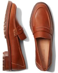 Madewell The Corinne Lugsole Loafer - Brown