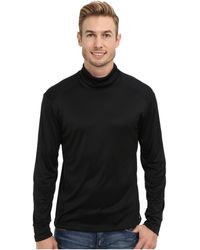 Hot Chillys Peach Solid Roll T-neck - Black