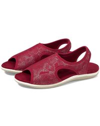 David Tate - Freestep Sandals 8 W (D) Rubber/Suede - Lyst