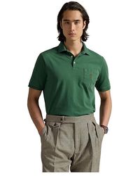 Polo Ralph Lauren - Classic Fit Jersey Pocket Polo Shirt T Shirt, Cotton - Lyst