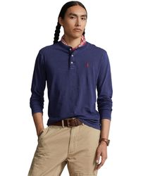 Polo Ralph Lauren - Slub Jersey Henley Shirt - Lyst