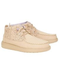 HEYDUDE - Wendy Mid Festival Flat Shoes, Synthetic - Lyst