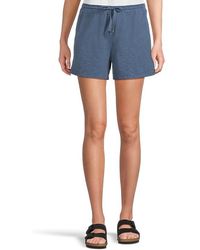 Mod-o-doc - Easy Pull-On Shorts With Drawstring Shorts, Cotton - Lyst