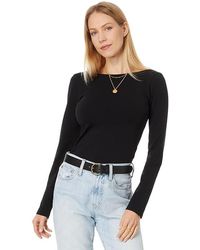 Madewell - Long Sleeve Ballet Back Modal Tee - Lyst
