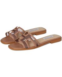 Steve Madden - Hadyn Sandals, Leather - Lyst