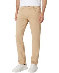 PAIGE - Federal Transcend Slim Straight Fit Pants In Roasted Vanilla - Lyst
