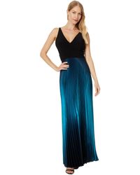 Betsy & Adam - Long Ity Ombre Charmous Skirt - Lyst