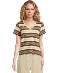 Toad&Co - Grom V Neck Short Sleeve Shirt Clothing, Cotton/Hemp - Lyst
