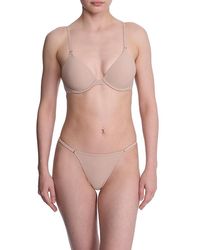 Natori - Verge Convertible Plunge T-Shirt Bra Bra, Elastane/Nylon - Lyst