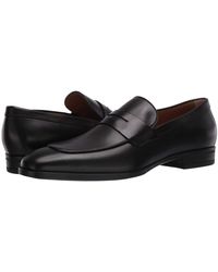 hugo boss loafers black