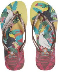 havaianas slim tropical sunset