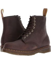 Dr. Martens - 1460 Crazy Horse Leather Boots Boots Uk 6 (Us 7 - Lyst