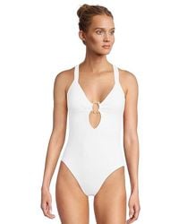 Becca - Marble Canyon Ariyah Ring One Piece Swimsuits One Piece, Nylon/Spandex - Lyst