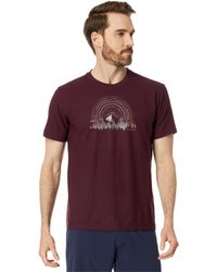 Smartwool - Never Summer Mountain Graphic Short Sleeve Tee - Lyst