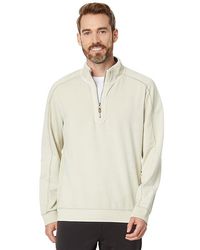 Tommy Bahama - Ben And Terry 1/2 Zip Sweatshirt, Cotton/Spandex - Lyst