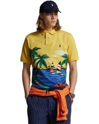 Polo Ralph Lauren - Classic Fit Tropical Mesh Polo Shirt - Lyst