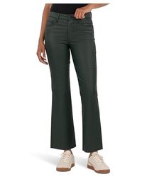 Kut From The Kloth - Kelsey High-Rise Ankle Flare With Raw Hem Jeans, Denim/Modal/Polyester - Lyst