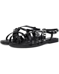 Michael Kors - Darrington Flat Sandal Sandals, Leather - Lyst