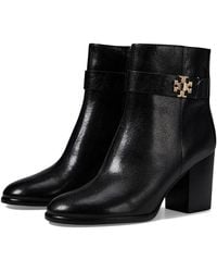 Tory Burch - 80 Mm T-Lock Heeled Ankle Boots (Perfect) Boots - Lyst
