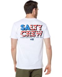 Salty Crew Stars Stripes Premium Short Sleeve Tee - White